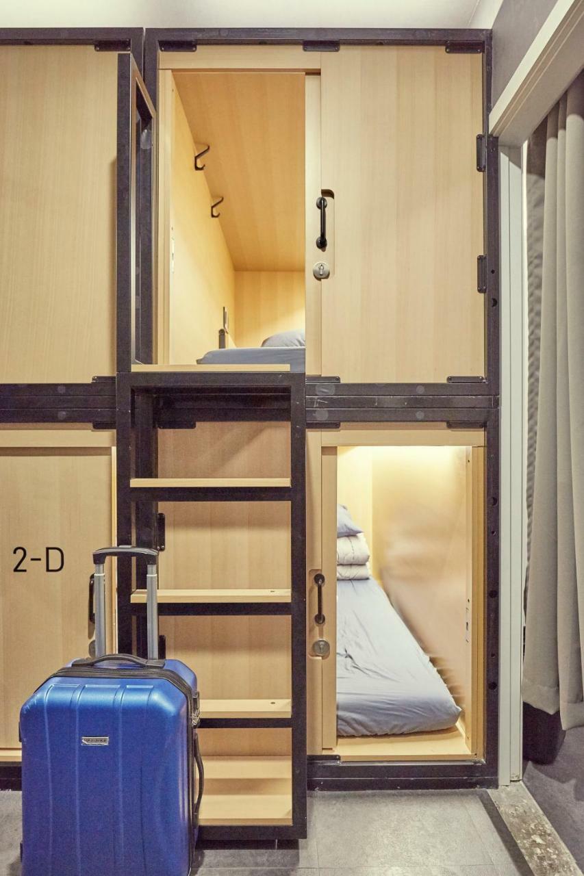 The Capsule Myeongdong Hostel Szöul Kültér fotó