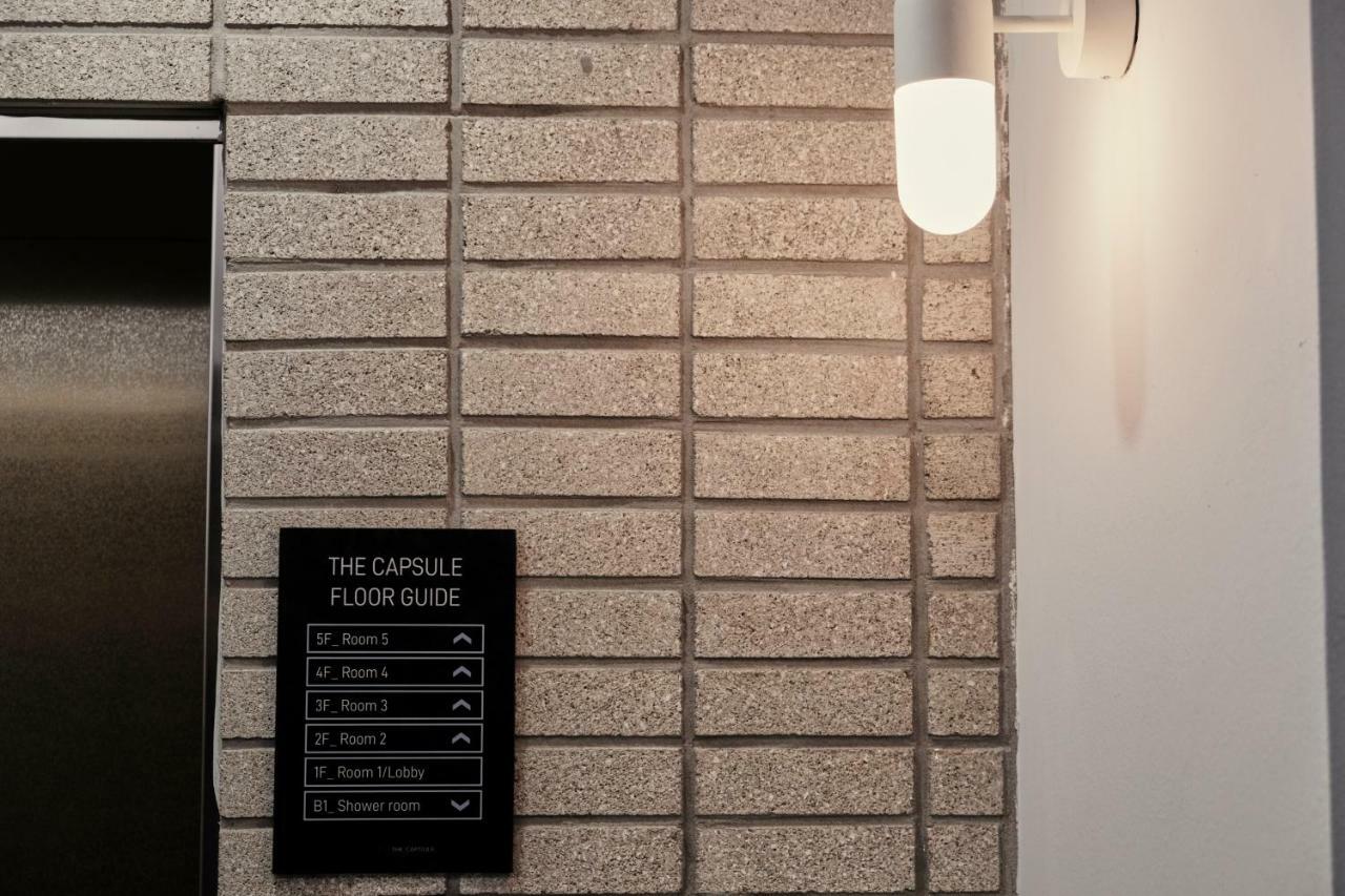 The Capsule Myeongdong Hostel Szöul Kültér fotó